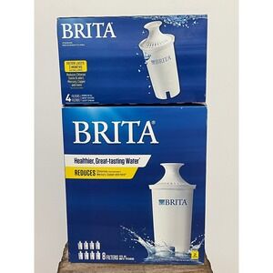 Brita Standard Replacement Water Filters 12 Count Total 8-Pack and 4-Pack Bundle